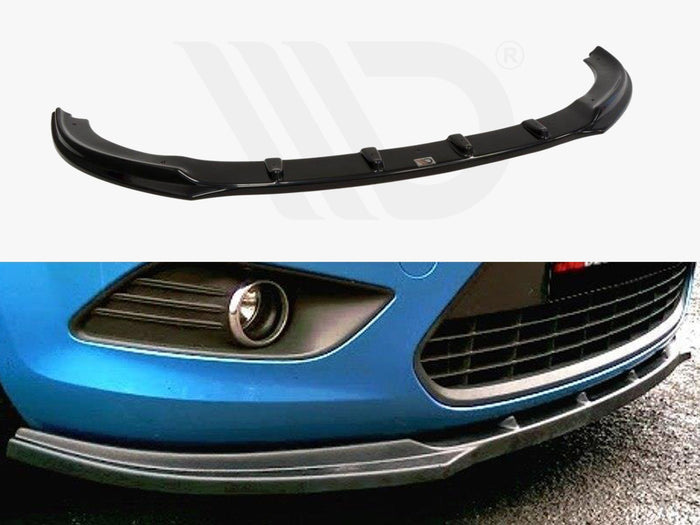 Ford Focus II Facelift Front Splitter - Maxton Design
