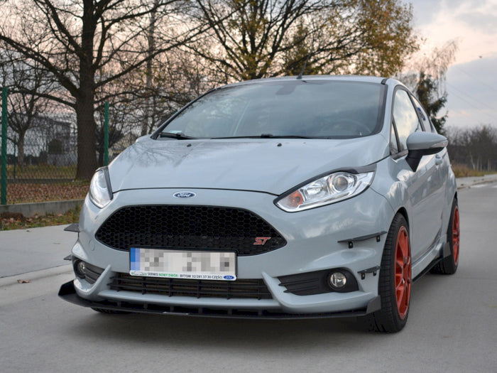 Ford Fiesta MK7 ST Facelift (2013-2017) Front Racing Splitter V.3 - Maxton Design