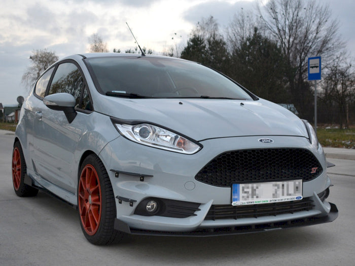Ford Fiesta MK7 ST Facelift (2013-2017) Front Racing Splitter V.3 - Maxton Design