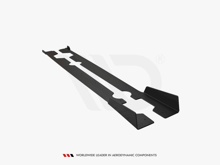 Ford Fiesta MK7 ST Facelift (2013-2017) Racing Side Skirts Splitters - Maxton Design
