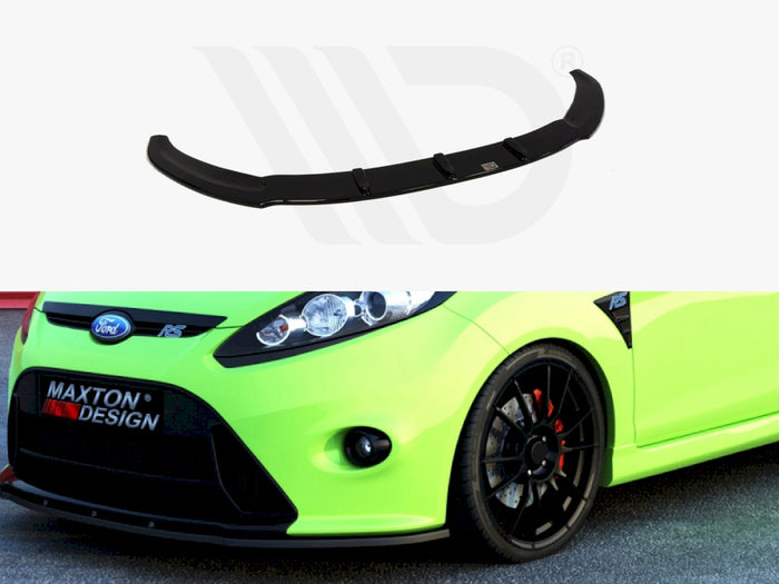 Ford Fiesta MK7 (For RS Look Bumper) Front Splitter - Maxton Design