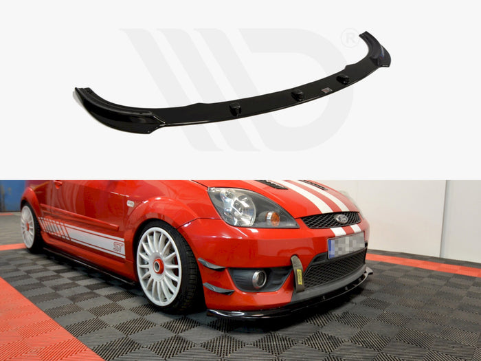 Ford Fiesta MK 6 St/zetec S (2004-2007) Front Splitter V.1 - Maxton Design