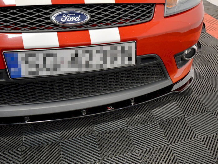 Ford Fiesta MK 6 St/zetec S (2004-2007) Front Splitter V.1 - Maxton Design
