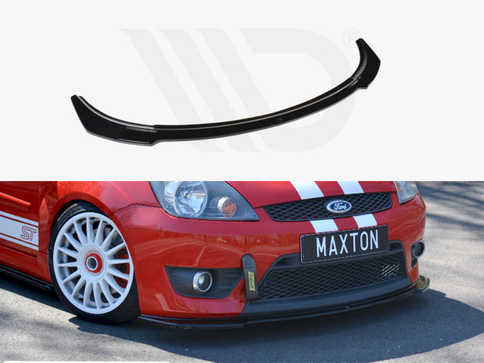 Ford Fiesta MK 6 St/zetec S (2004-2007) Front Splitter V.2 - Maxton Design