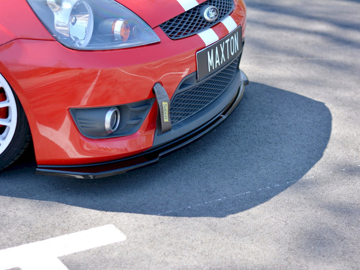 Ford Fiesta MK 6 St/zetec S (2004-2007) Front Splitter V.2 - Maxton Design