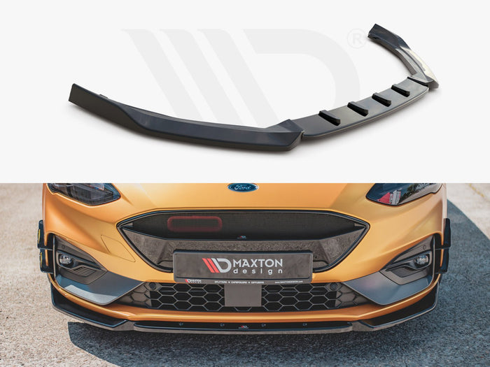 Ford Focus Mk4 ST / ST-Line Front Splitter V.7 - Maxton Design
