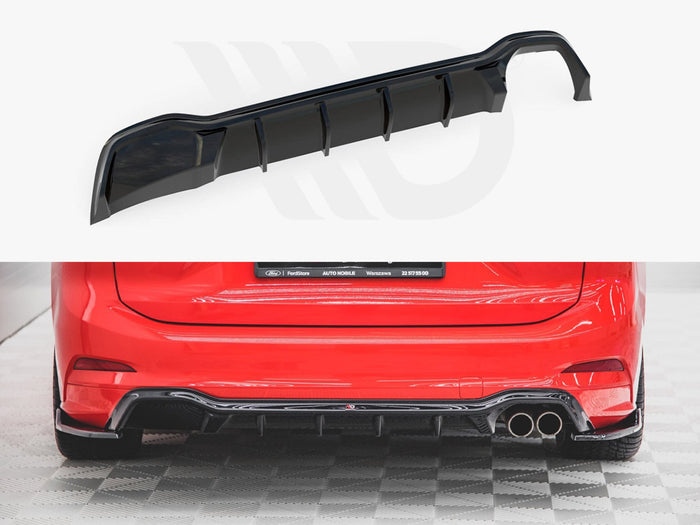 Ford Focus ST-Line Estate Mk4 (2018-) Rear Valance - Maxton Design