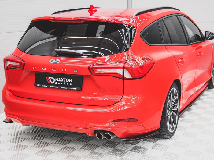 Ford Focus ST-Line Estate Mk4 (2018-) Rear Side Splitters V.1 - Maxton Design