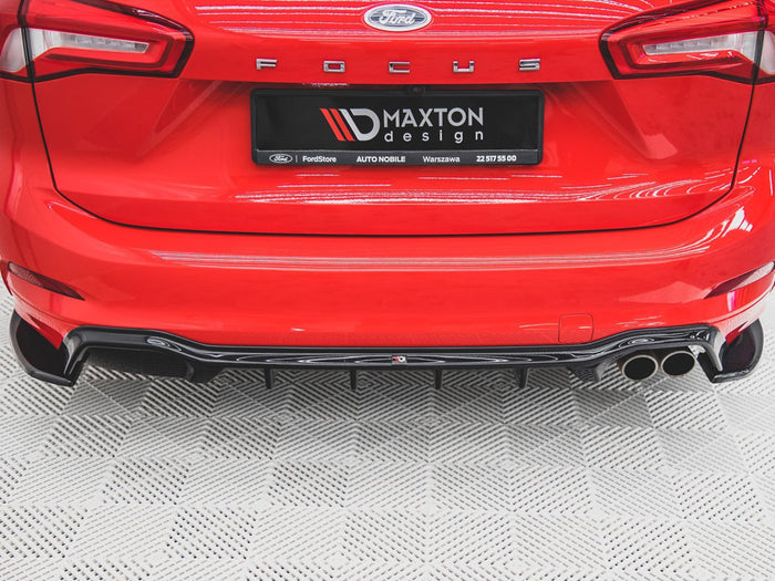 Ford Focus ST-Line Estate Mk4 (2018-) Rear Side Splitters V.3 - Maxton Design