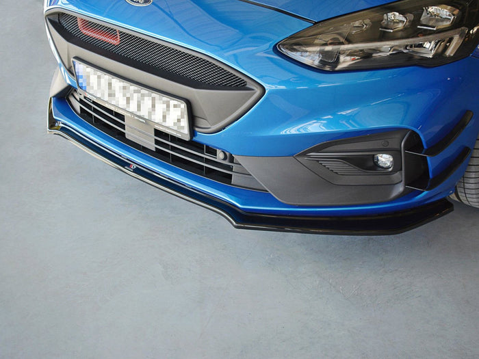Ford Focus ST / ST-Line Mk4 Front Splitter V.1 - Maxton Design