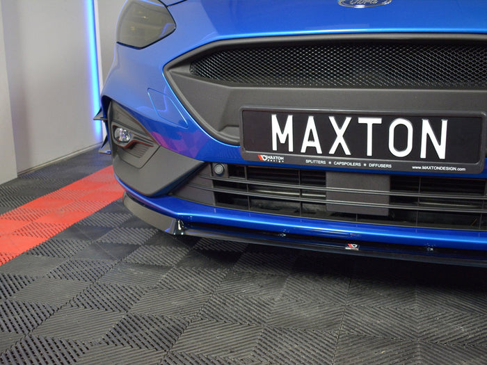 Ford Focus Mk4 ST / ST-Line Front Splitter V.2 - Maxton Design