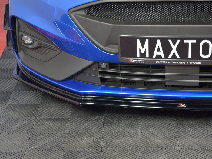 Ford Focus Mk4 ST / ST-Line Front Splitter V.5 - Maxton Design