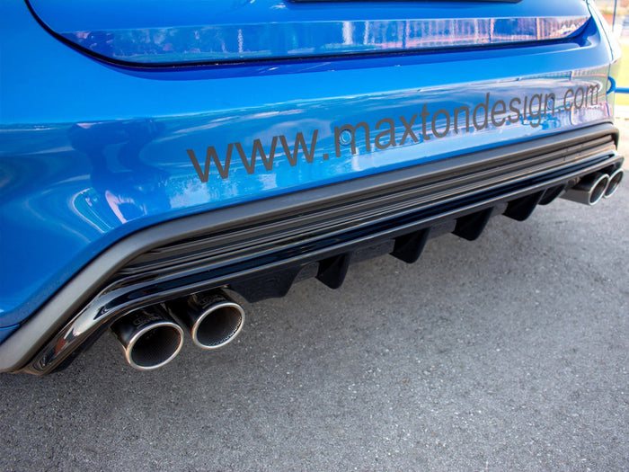 Ford Focus Mk4 ST-Line (2018-) Rear Valance V.2 - Maxton Design