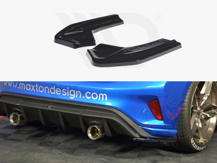 Ford Focus ST-Line Mk4 Rear Side Splitters V.2 - Maxton Design