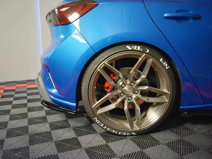 Ford Focus ST-Line Mk4 Rear Side Splitters V.2 - Maxton Design