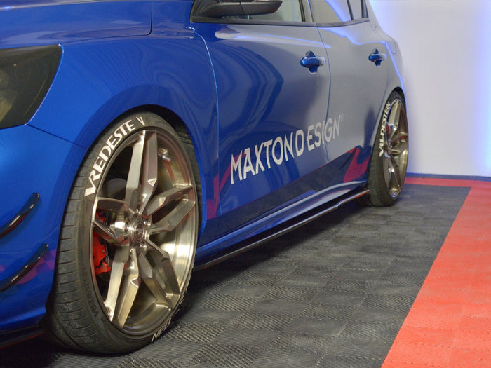 Ford Focus Mk4 ST / ST-Line Side Skirts Diffusers V.3 - Maxton Design