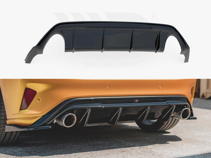 Ford Focus ST MK4 (2019-) Rear Valance V.3 - Maxton Design