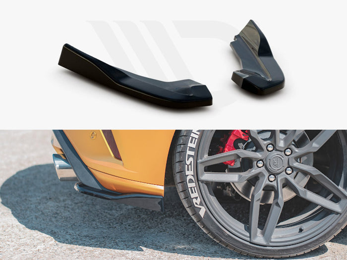 Ford Focus MK4 ST (2019-) Rear Side Splitters V.2 - Maxton Design