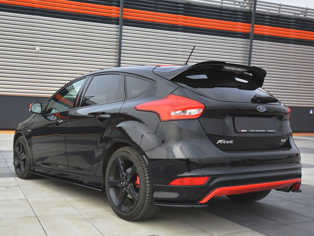 Capot Extension Ford Focus Mk3 / Mk3 FL / ST / RS Gloss Black  Notre Offre  \ Ford \ Focus \ ST \ Mk3 FL [2015-2018] Notre Offre \ Ford \