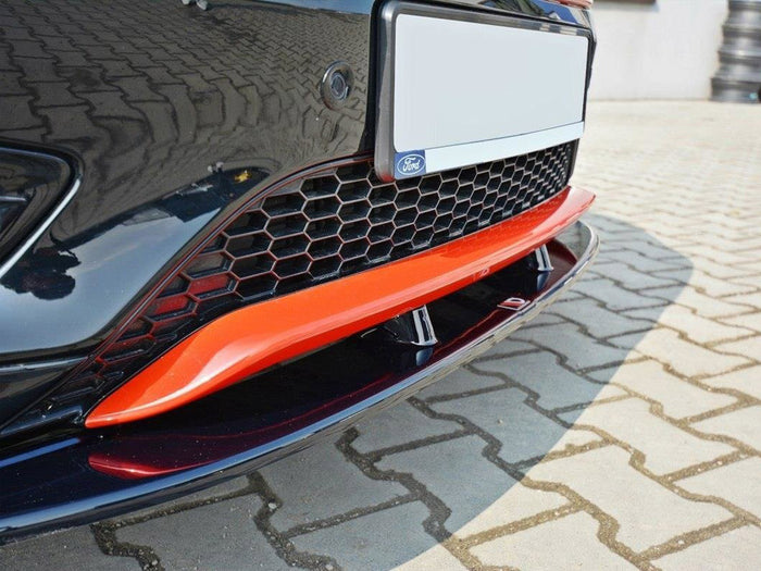 Ford Focus 3 St-line (Facelift) 2015-2018 Front Splitter V.1 - Maxton Design