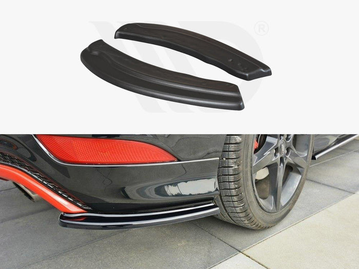 Ford Focus MK3 St-line (Facelift) 2015-2018 Rear Side Splitters - Maxton Design