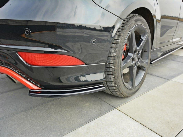 Ford Focus MK3 St-line (Facelift) 2015-2018 Rear Side Splitters - Maxton Design