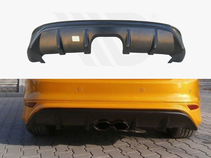 Ford Focus MK3 ST (Preface) (2010-14) Rear Valance - Maxton Design