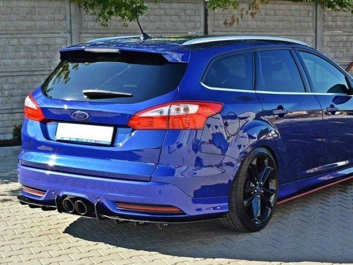 Ford Focus 3 ST Estate (Fits ST Estate Version Only) Rear Diffuser - Maxton Design