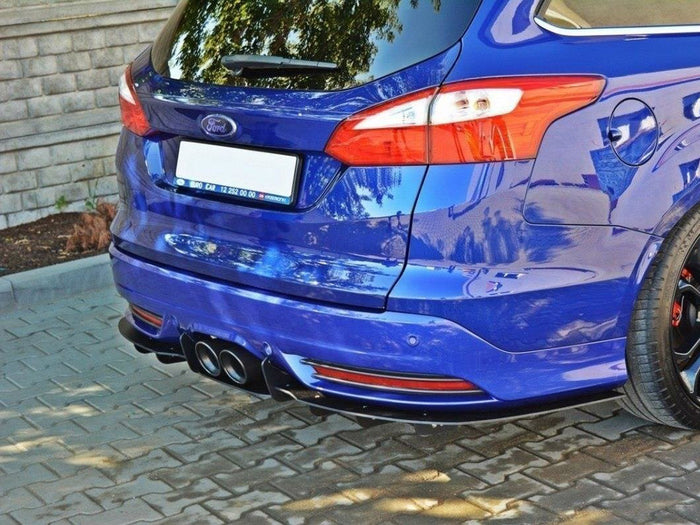 Ford Focus 3 ST Estate (Fits ST Estate Version Only) Rear Diffuser - Maxton Design