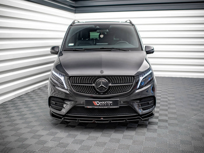Mercedes-benz V-class Amg-line W447 Facelift (2019-) Front Splitter V.5 - Maxton Design