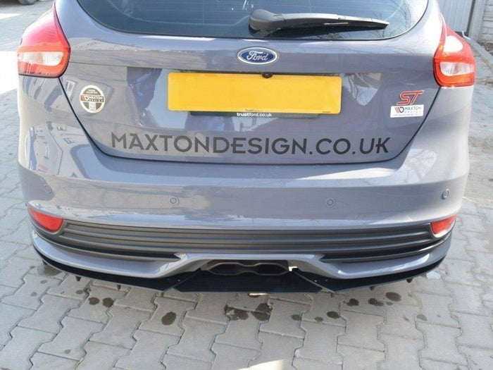 Ford Focus 3 ST (Facelift) Rear Diffuser - Maxton Design
