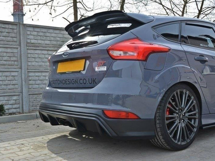 Ford Focus MK3 ST (Facelift) Rs-look (2015-2018) Rear Valance - Maxton Design