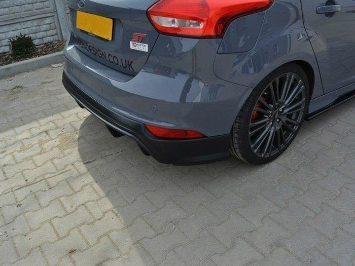 Ford Focus MK3 ST (Facelift) Rs-look (2015-2018) Rear Valance - Maxton Design