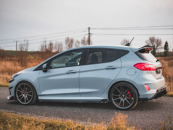 Ford Fiesta ST / ST-Line Mk8 Side Skirts Diffusers V.2 + Flaps - Maxton Design