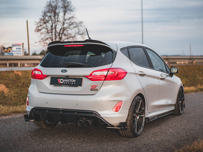 Ford Fiesta ST / ST-Line Mk8 Side Skirts Diffusers V.2 + Flaps - Maxton Design