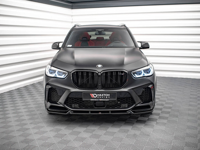 BMW X5M F95 (2018-) Front Splitter V.1 - Maxton Design