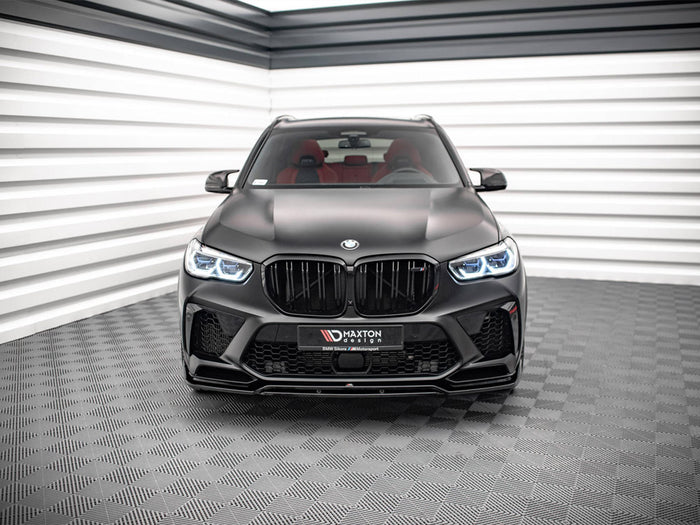 BMW X5M F95 (2018-) Front Splitter V.3 - Maxton Design