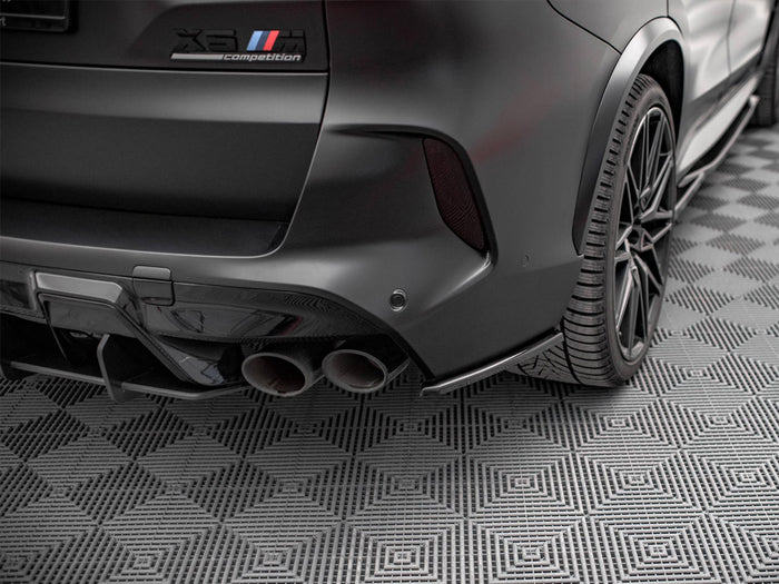 BMW X5M F95 (2018-) Rear Side Splitters - Maxton Design