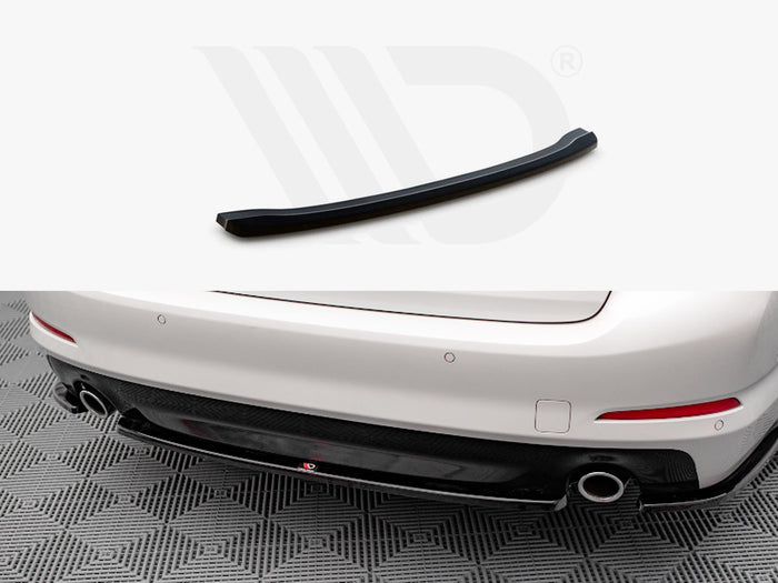 BMW 5 G30 (2017-2020) Central Rear Splitter - Maxton Design