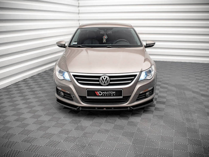 VW Passat CC (2008-2012) Front Splitter V.3 - Maxton Design