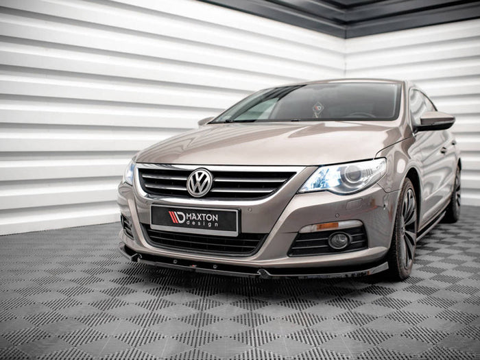 VW Passat CC (2008-2012) Front Splitter V.3 - Maxton Design