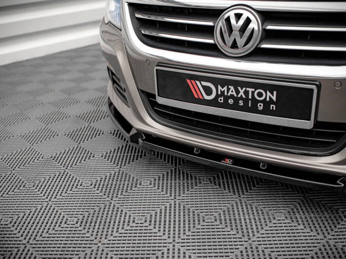 VW Passat CC (2008-2012) Front Splitter V.3 - Maxton Design