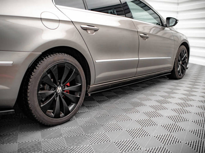 VW Passat CC (2008-2012) Side Skirts Diffusers V.2 - Maxton Design