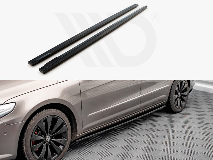 VW Passat CC (2008-2012) Side Skirts Diffusers V.2 - Maxton Design