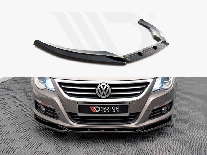 VW Passat CC (2008-2012) Front Splitter V.4 - Maxton Design