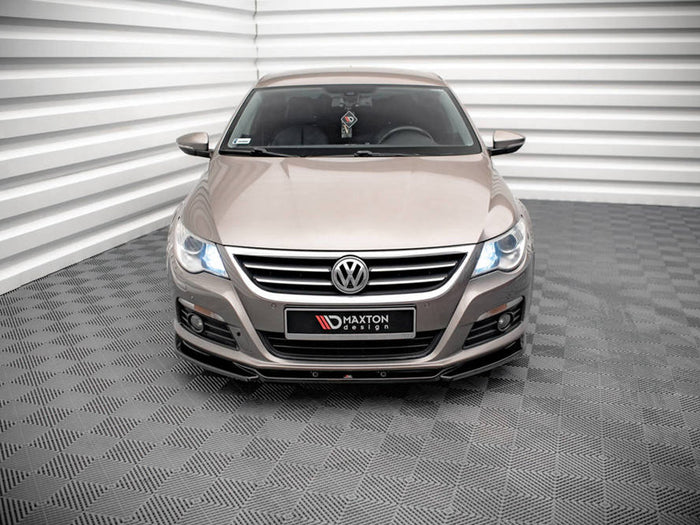 VW Passat CC (2008-2012) Front Splitter V.4 - Maxton Design