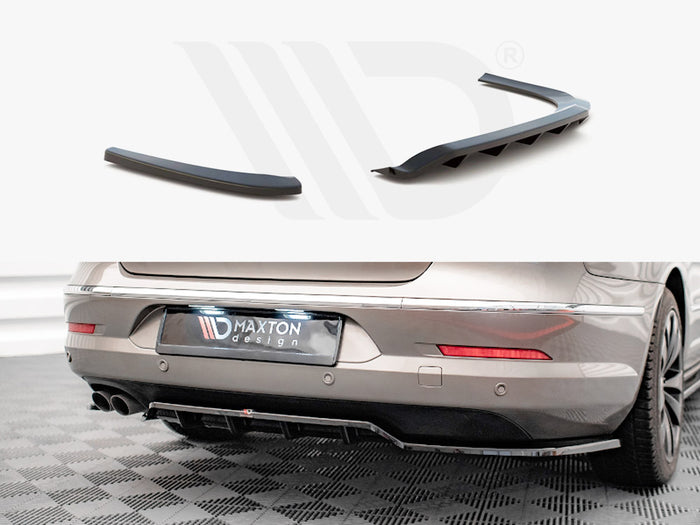 VW Passat CC (2008-2012) Central Rear Splitter - Maxton Design