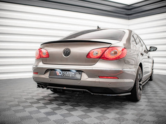 VW Passat CC (2008-2012) Central Rear Splitter - Maxton Design