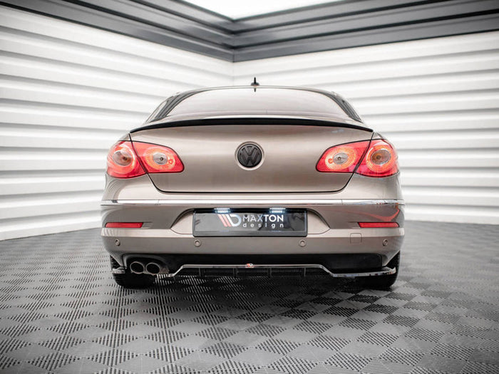 VW Passat CC (2008-2012) Central Rear Splitter - Maxton Design