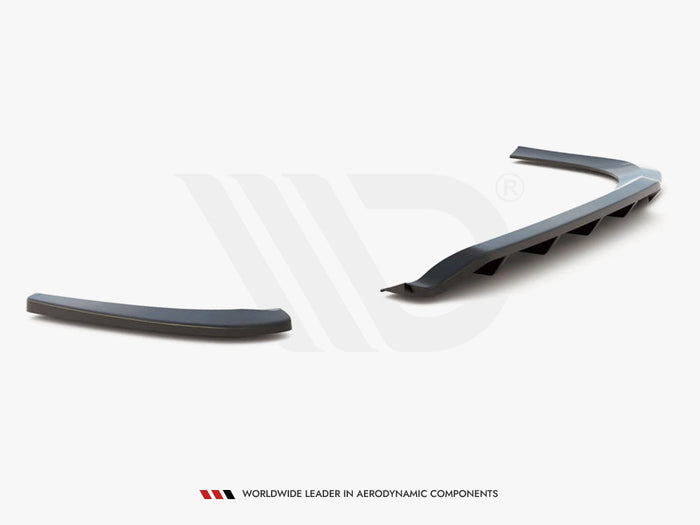 VW Passat CC (2008-2012) Central Rear Splitter - Maxton Design